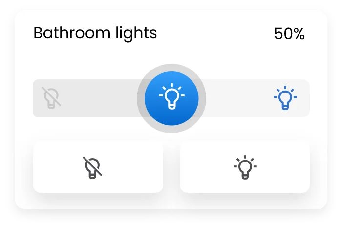 screenshot from lighting interface