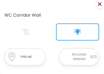 screenshot from lighting interface