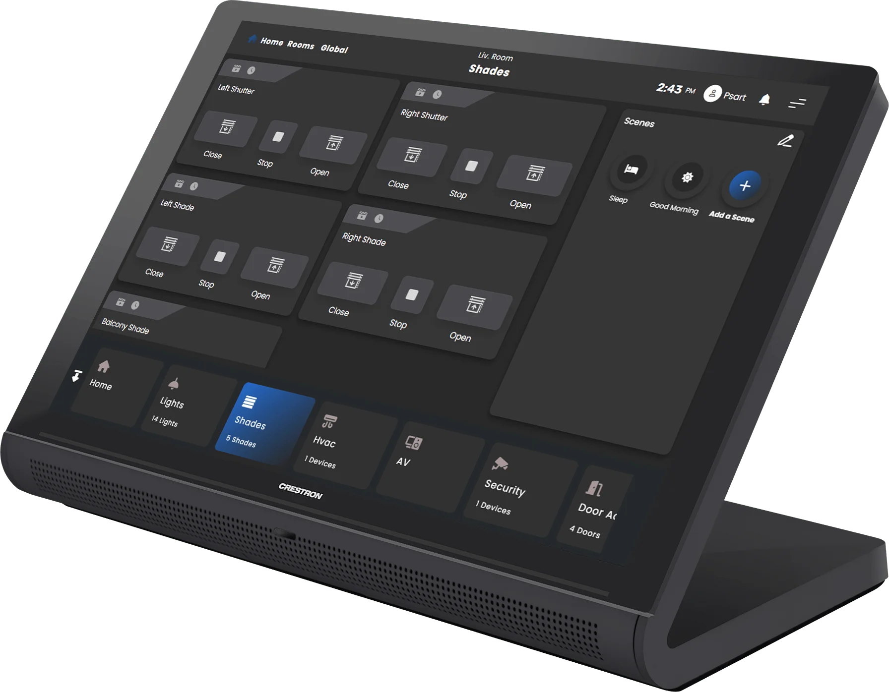 Crestron hardware