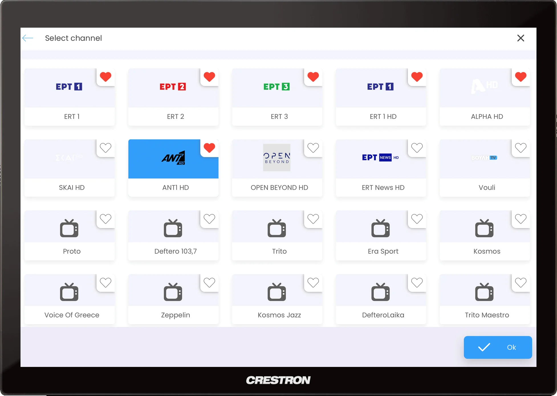 screenshot from video interface