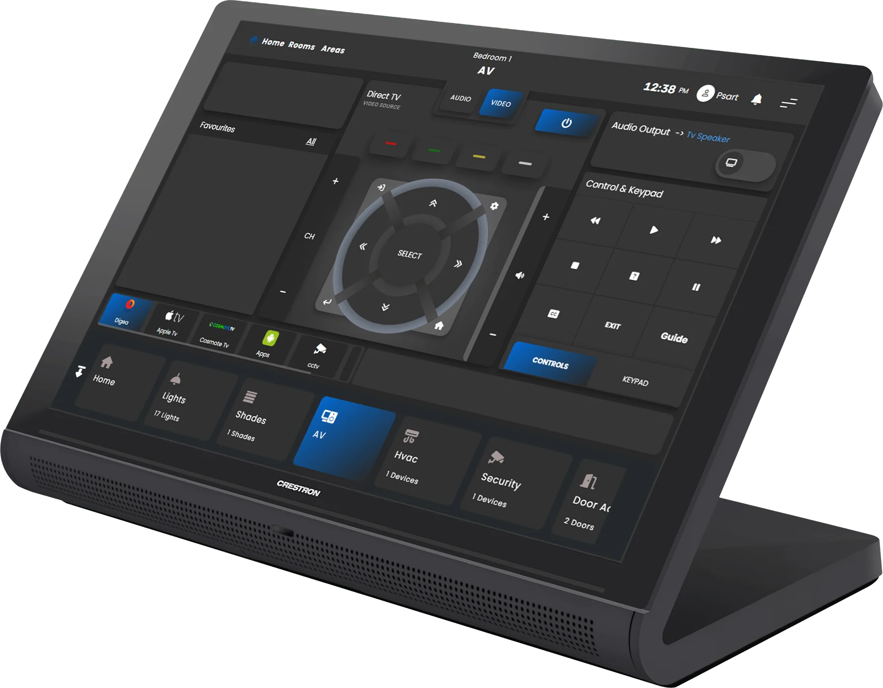 Crestron hardware