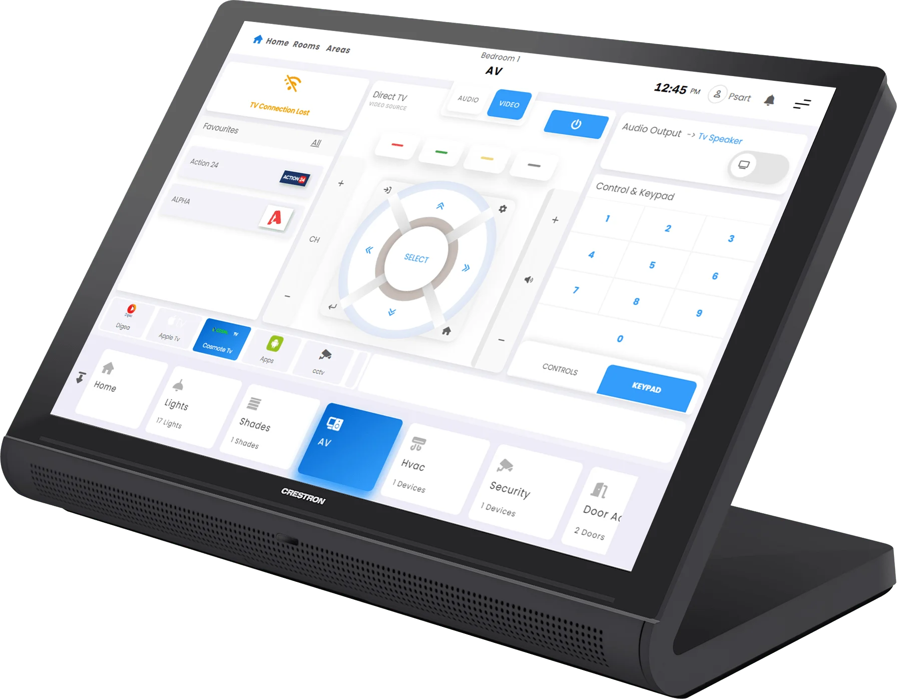 Crestron hardware