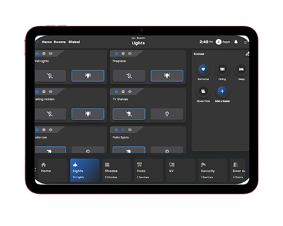 Apple tablet με διεπαφή Think One App