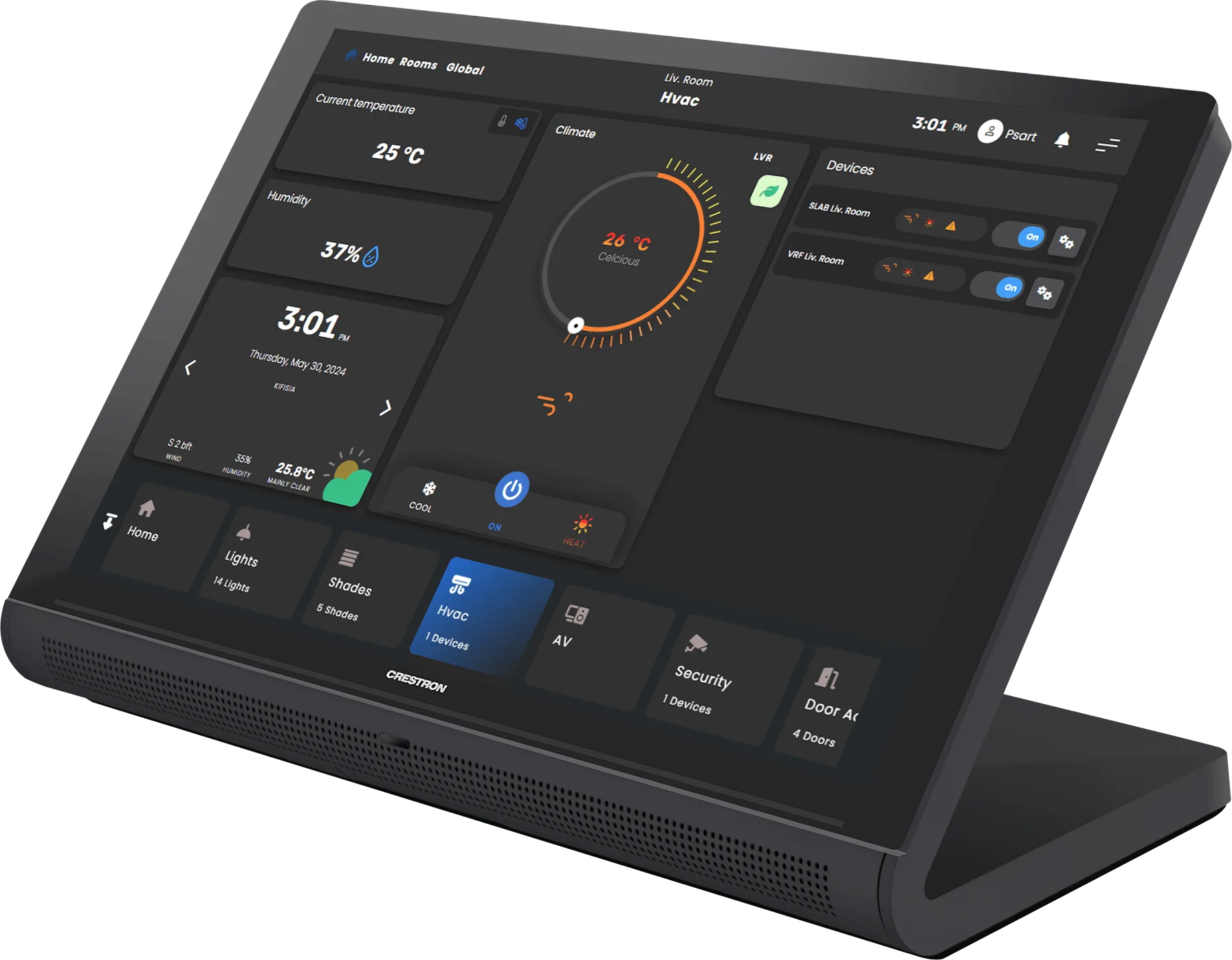 Εξοπλισμός Crestron