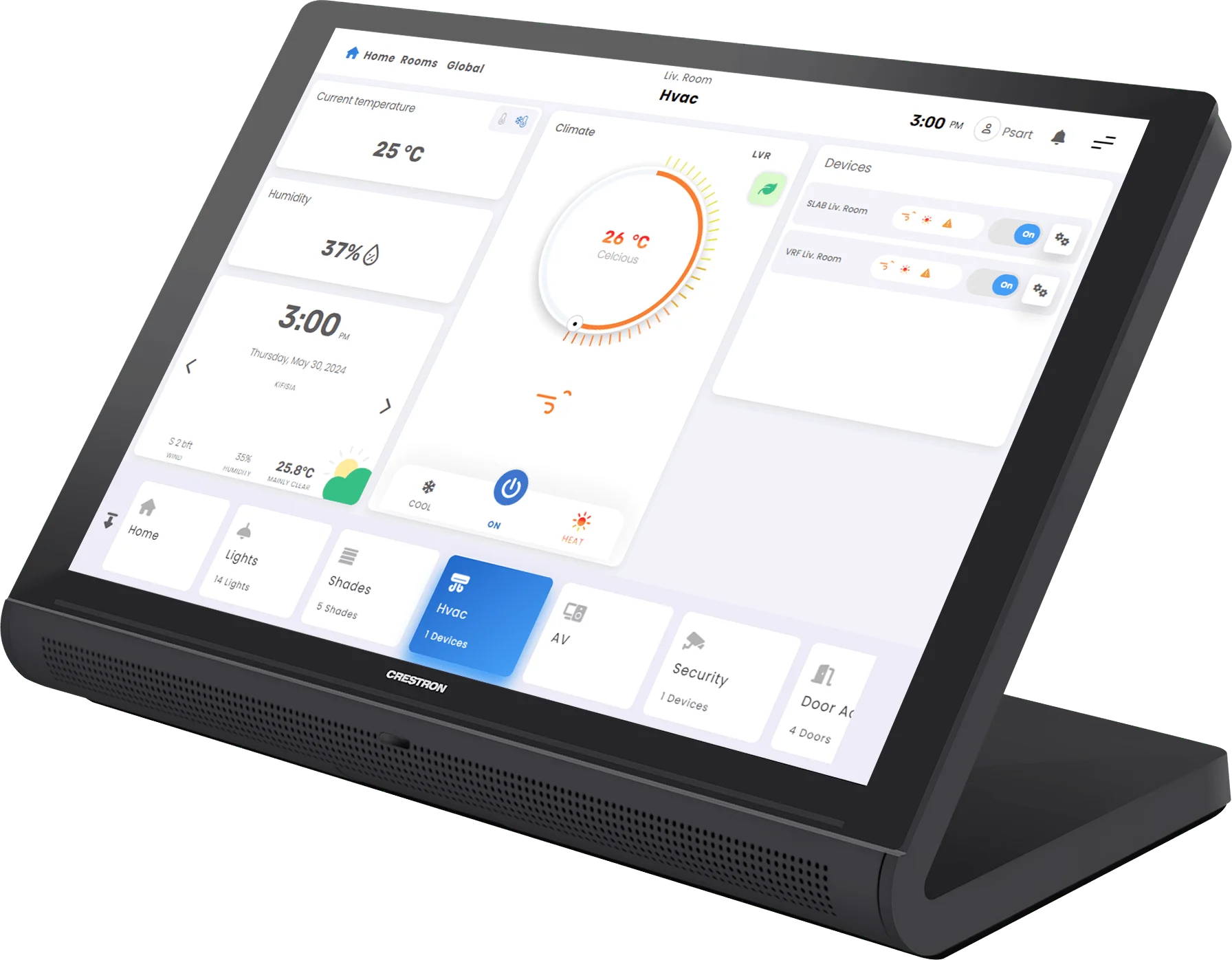Εξοπλισμός Crestron