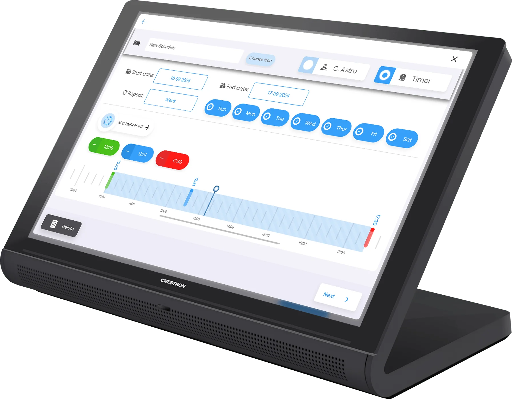 Εξοπλισμός Crestron